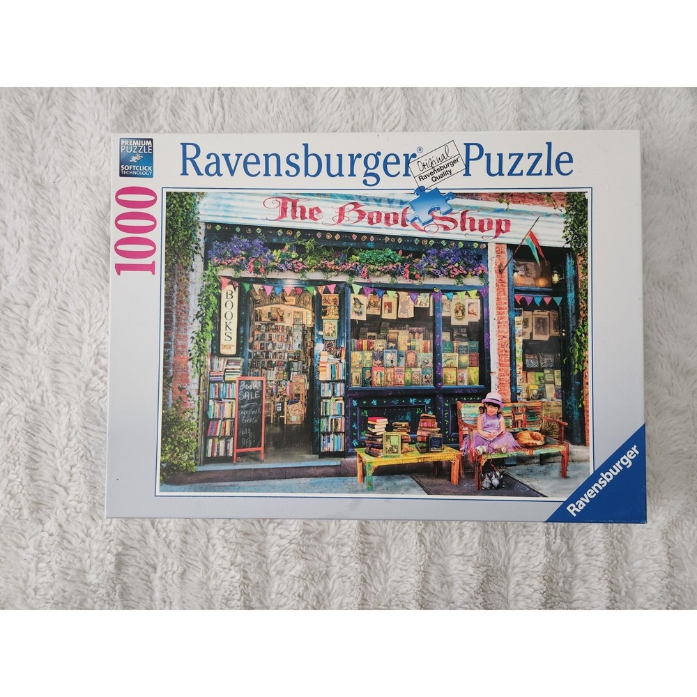 Ravensburger The Book Shop Jigsaw Puzzle Aimee Stewart Bookstore Missing ONE PC